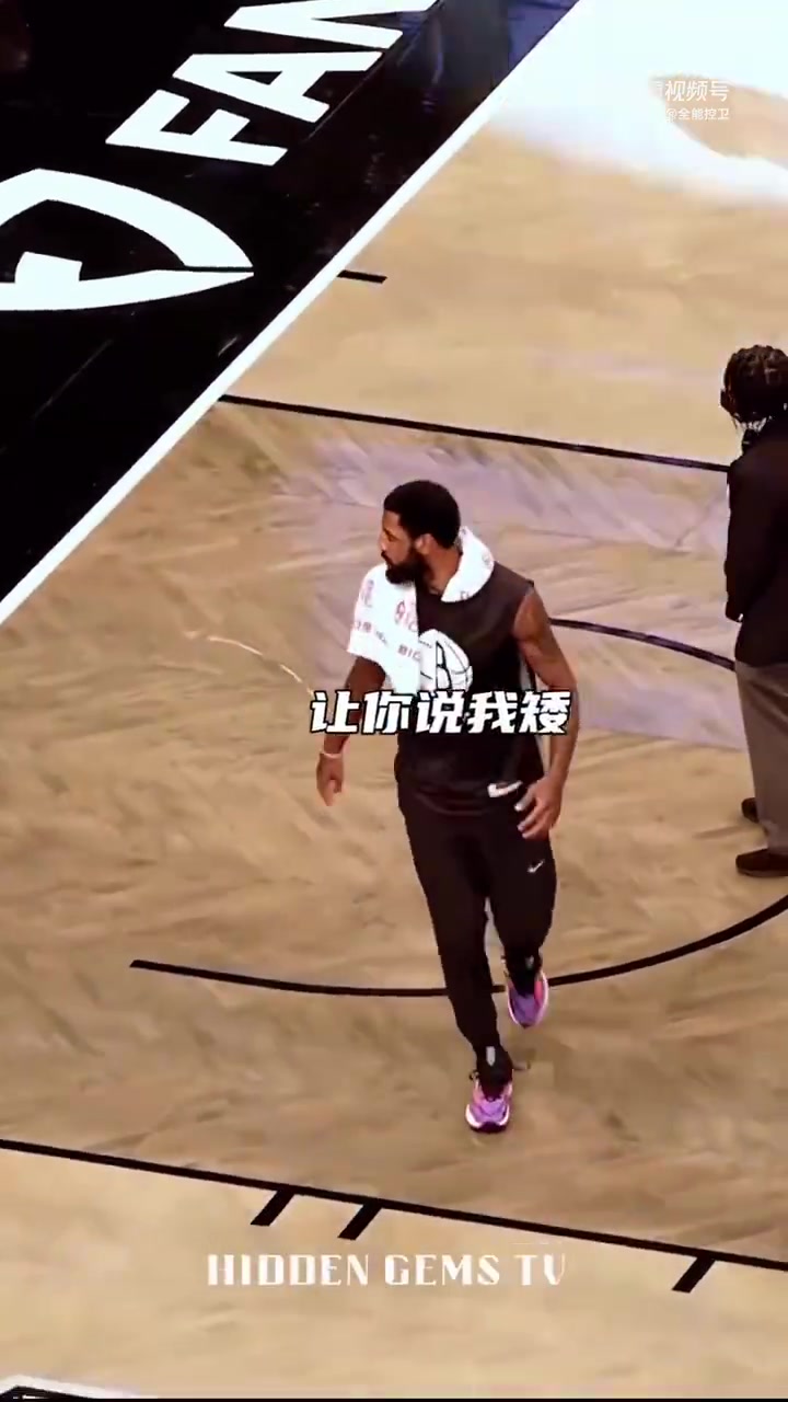 你不對勁！原來歐文一心想著要隔扣杜蘭特，并將其撂倒在地